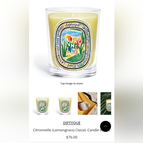 NIB. Diptyque Candle - Picture 2 of 2